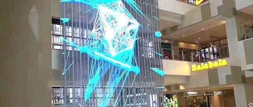 贵州透明led屏细解LED透明屏与LED玻璃屏的区别